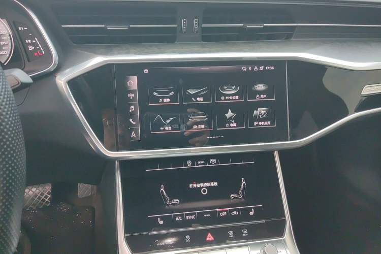 Used Audi A6L 2023 45 TFSI quattro Prestige Dynamic Edition Audio And AC Panel
