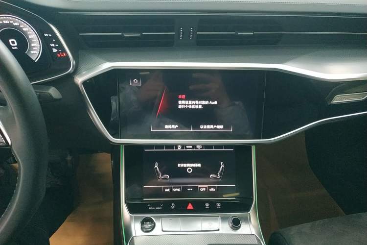 Used Audi A6L 2023 Revised 40 TFSI Luxury Dynamic Edition Audio And AC Panel