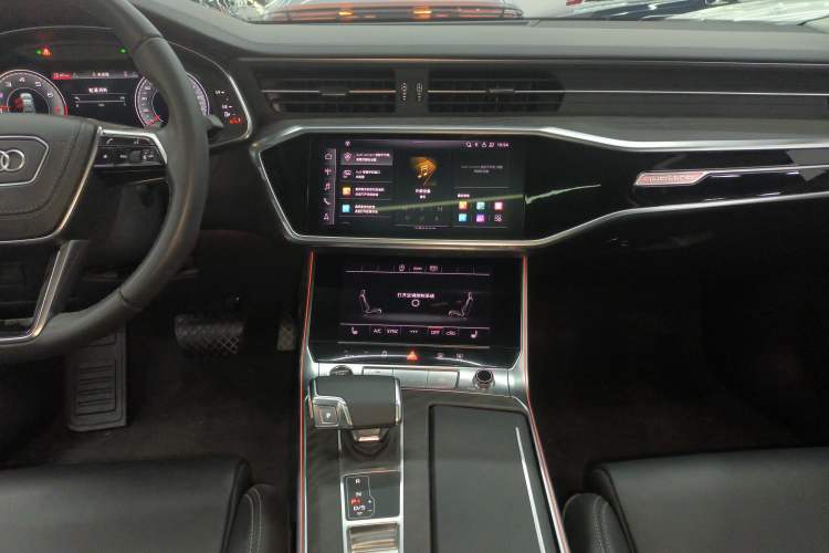 Used Audi A6L 2023 Revised 45 TFSI quattro Prestige Elegant Edition Audio And AC Panel