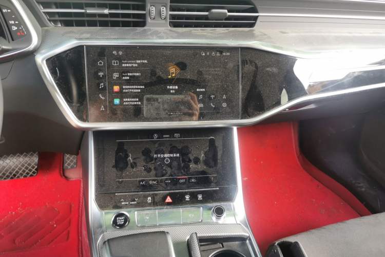 Used Audi A6L 2023 Revised 45 TFSI Prestige Dynamic Edition Audio And AC Panel