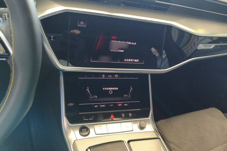 Used Audi A6L 2023 Revised 45 TFSI Prestige Dynamic Edition Audio And AC Panel