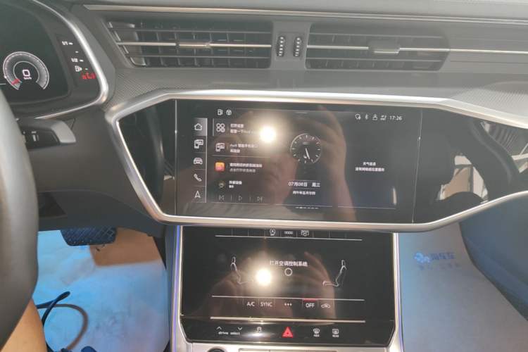 Used Audi A6L 2023 Revised 40 TFSI Luxury Dynamic Edition Audio And AC Panel