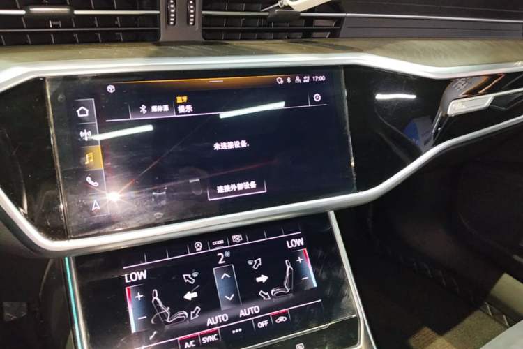 Used Audi A6L 2023 40 TFSI Luxury Dynamic Model Audio And AC Panel