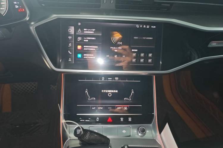 Used Audi A6L 2023 45 TFSI Prestige Elegant Edition Audio And AC Panel