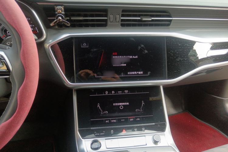 Used Audi A6L 2023 45 TFSI Prestige Dynamic Edition Audio And AC Panel
