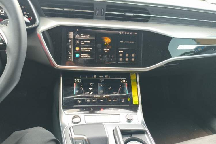 Used Audi A6L 2023 Revised 40 TFSI Luxury Dynamic Edition Audio And AC Panel