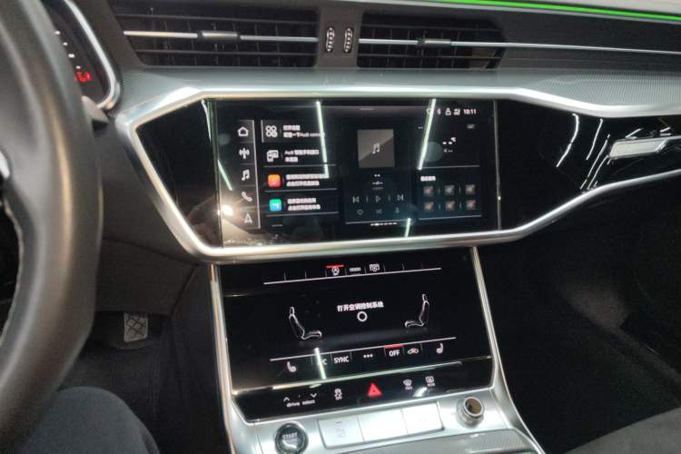 Used Audi A6L 2023 Revised 45 TFSI Prestige Dynamic Edition Audio And AC Panel
