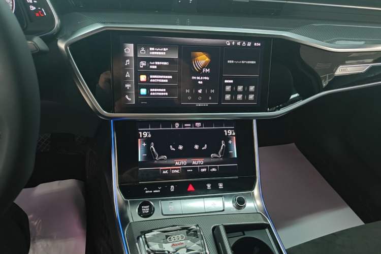 Used Audi A6L 2023 Revised 45 TFSI Prestige Dynamic Edition Audio And AC Panel