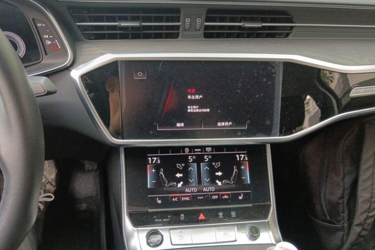 Used Audi A6L 2023 Revised 45 TFSI quattro Prestige Elegant Edition Audio And AC Panel