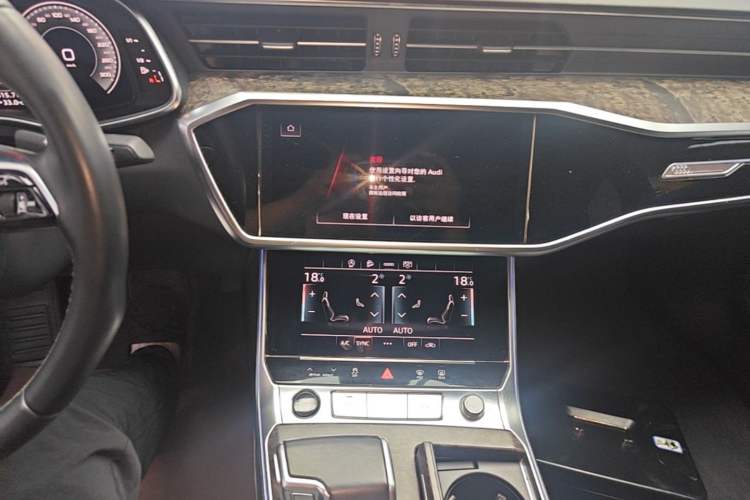 Used Audi A6L 2023 Revised 45 TFSI Prestige Dynamic Edition Audio And AC Panel