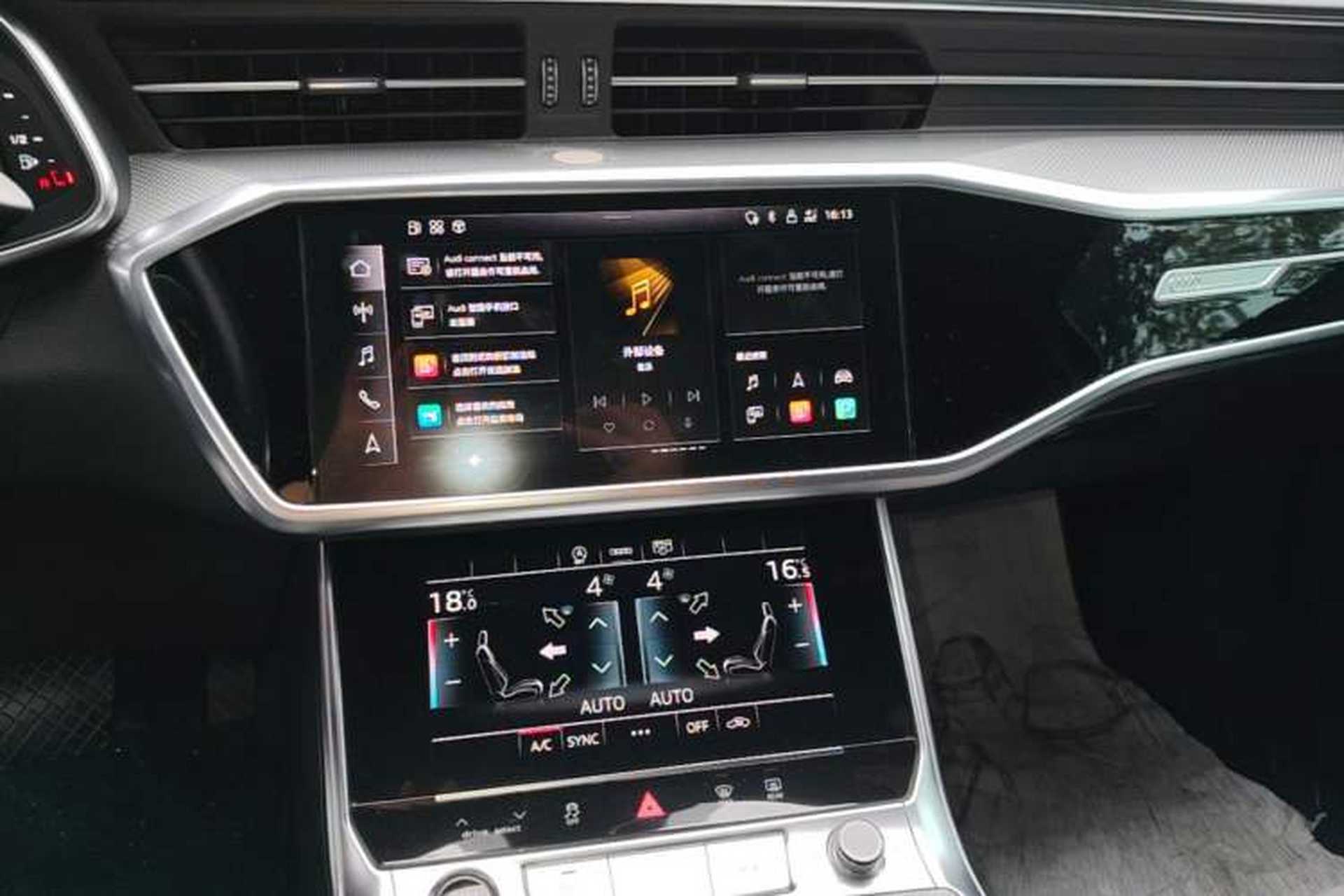 Used Audi A6L 2023 45 TFSI Prestige Dynamic Edition Audio And AC Panel