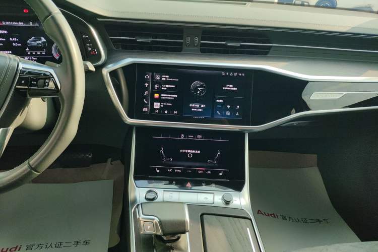 Used Audi A6L 2023 Revised Edition 45 TFSI quattro Prestige Dynamic Version Audio And AC Panel