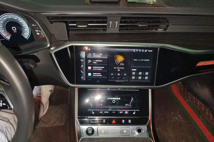 Used Audi A6L 2023 Revised Edition 45 TFSI quattro Prestige Dynamic Version Audio And AC Panel