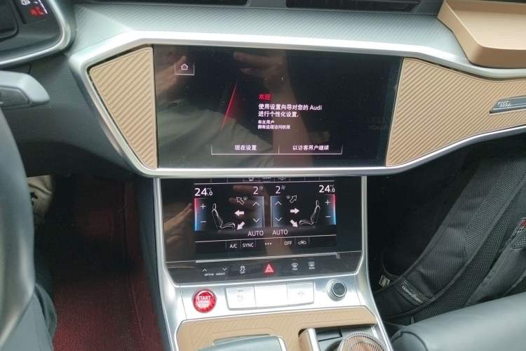Used Audi A6L 2023 Revised 45 TFSI Prestige Dynamic Edition Audio And AC Panel