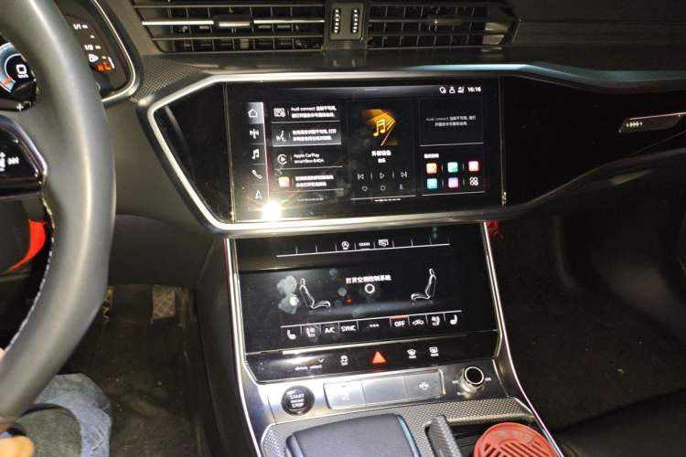 Used Audi A6L 2023 40 TFSI Luxury Dynamic Model Audio And AC Panel