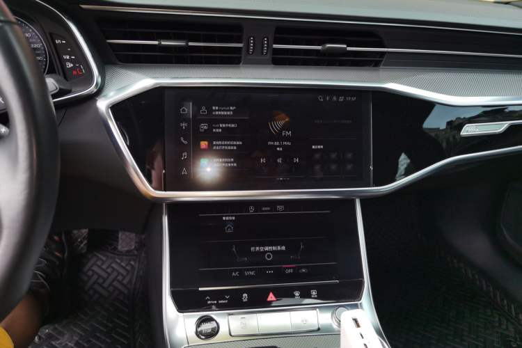 Used Audi A6L 2023 40 TFSI Luxury Dynamic Model Audio And AC Panel