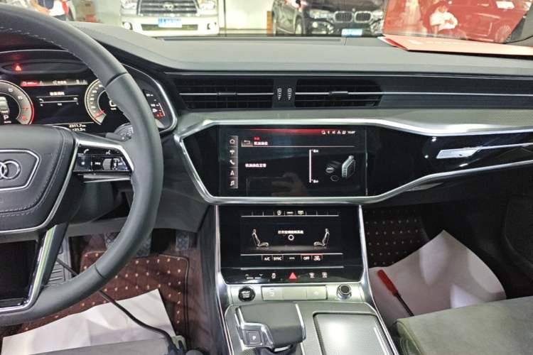 Used Audi A6L 2023 45 TFSI Prestige Dynamic Edition Audio And AC Panel