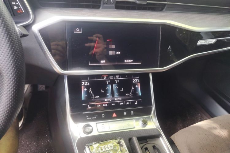 Used Audi A6L 2023 Updated 45 TFSI quattro Prestige Dynamic Edition Audio And AC Panel