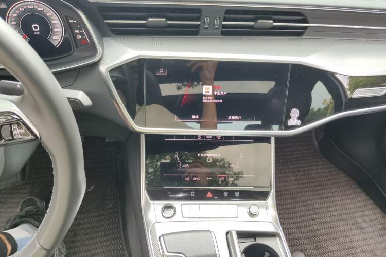 Used Audi A6L 2023 Revised 45 TFSI Prestige Dynamic Edition Audio And AC Panel