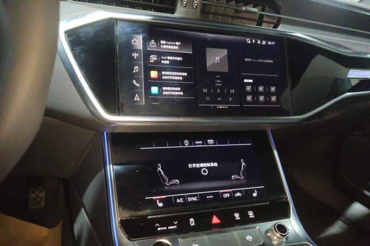 Used Audi A6L 2023 Revised Edition 45 TFSI quattro Prestige Dynamic Version Audio And AC Panel