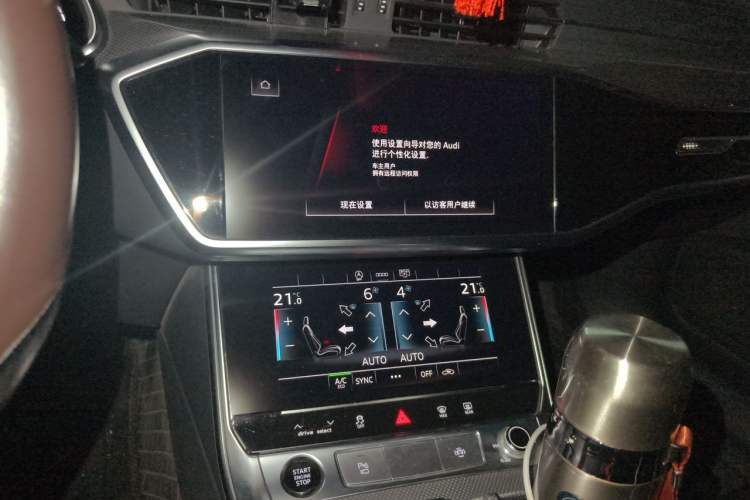 Used Audi A6L 2023 Revised 45 TFSI Prestige Dynamic Edition Audio And AC Panel