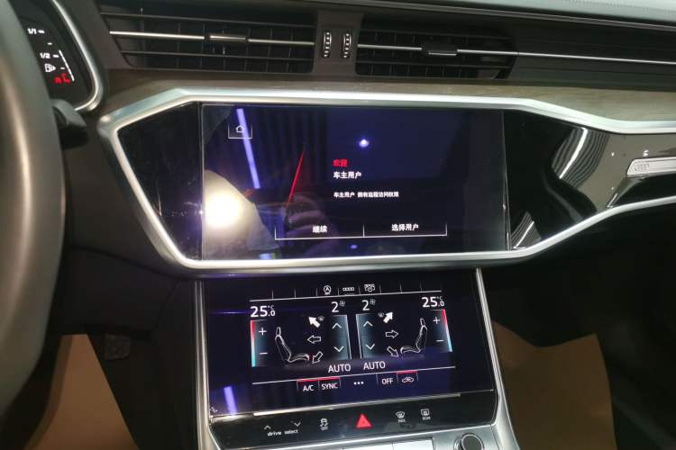 Used Audi A6L 2023 45 TFSI Prestige Elegant Edition Audio And AC Panel