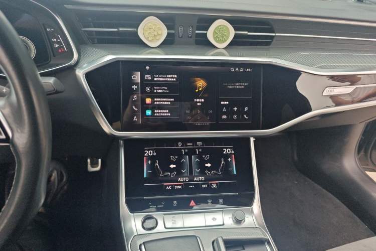 Used Audi A6L 2023 45 TFSI Prestige Dynamic Edition Audio And AC Panel
