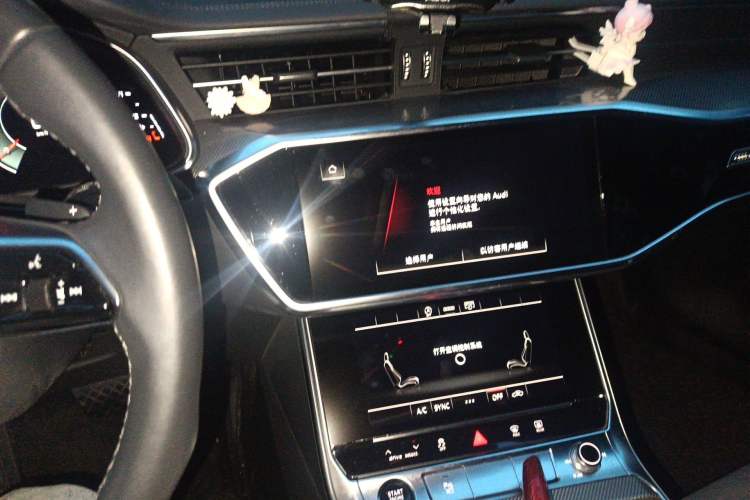 Used Audi A6L 2023 45 TFSI Prestige Dynamic Edition Audio And AC Panel