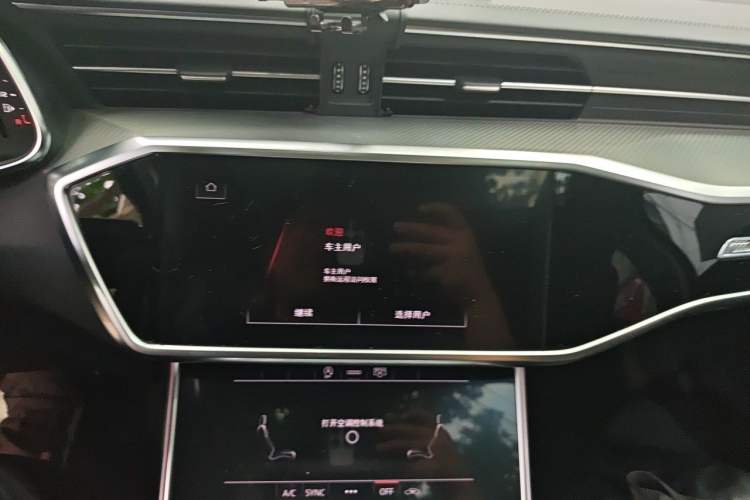 Used Audi A6L 2023 Revised 45 TFSI Prestige Dynamic Edition Audio And AC Panel