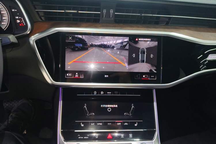 Used Audi A6L 2023 45 TFSI quattro Prestige Dynamic Edition Audio And AC Panel