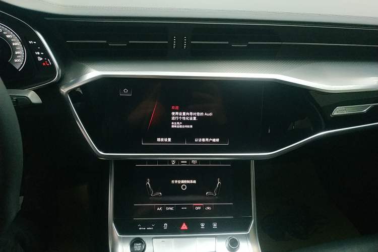 Used Audi A6L 2023 40 TFSI Luxury Prestige Edition Audio And AC Panel