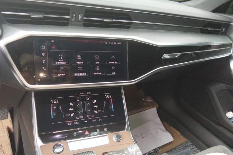 Used Audi A6L 2023 Revised 45 TFSI Prestige Dynamic Edition Audio And AC Panel