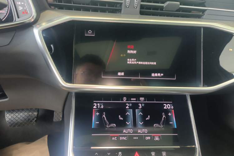 Used Audi A6L 2023 Revised 45 TFSI Prestige Dynamic Edition Audio And AC Panel