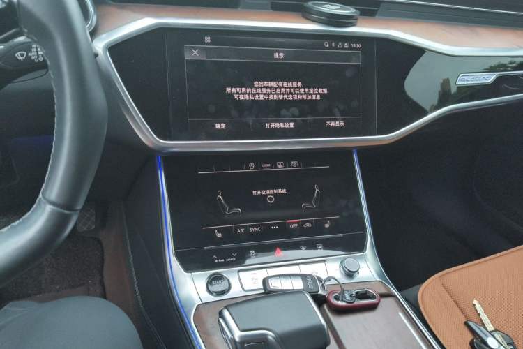 Used Audi A6L 2023 55 TFSI quattro Prestige Dynamic Edition Audio And AC Panel