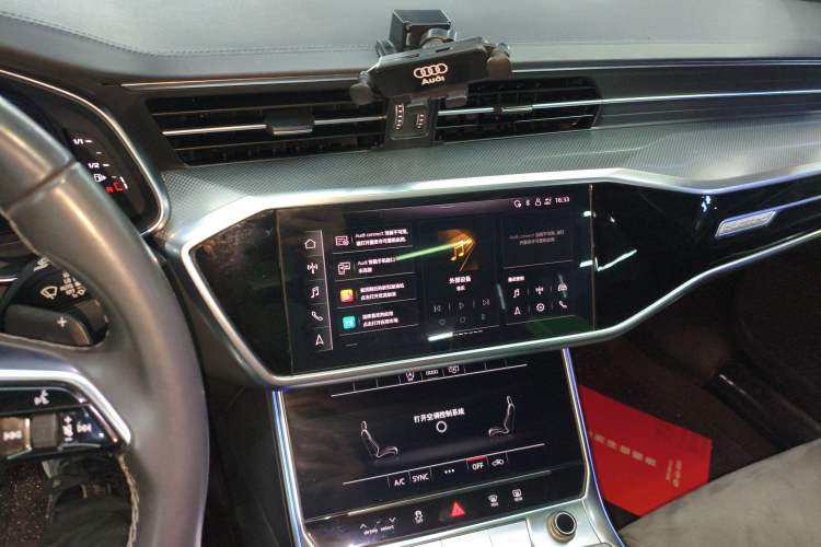 Used Audi A6L 2023 45 TFSI Prestige Dynamic Edition Audio And AC Panel