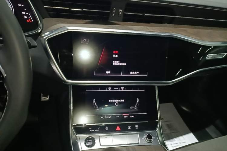 Used Audi A6L 2023 Revised 45 TFSI Prestige Dynamic Edition Audio And AC Panel