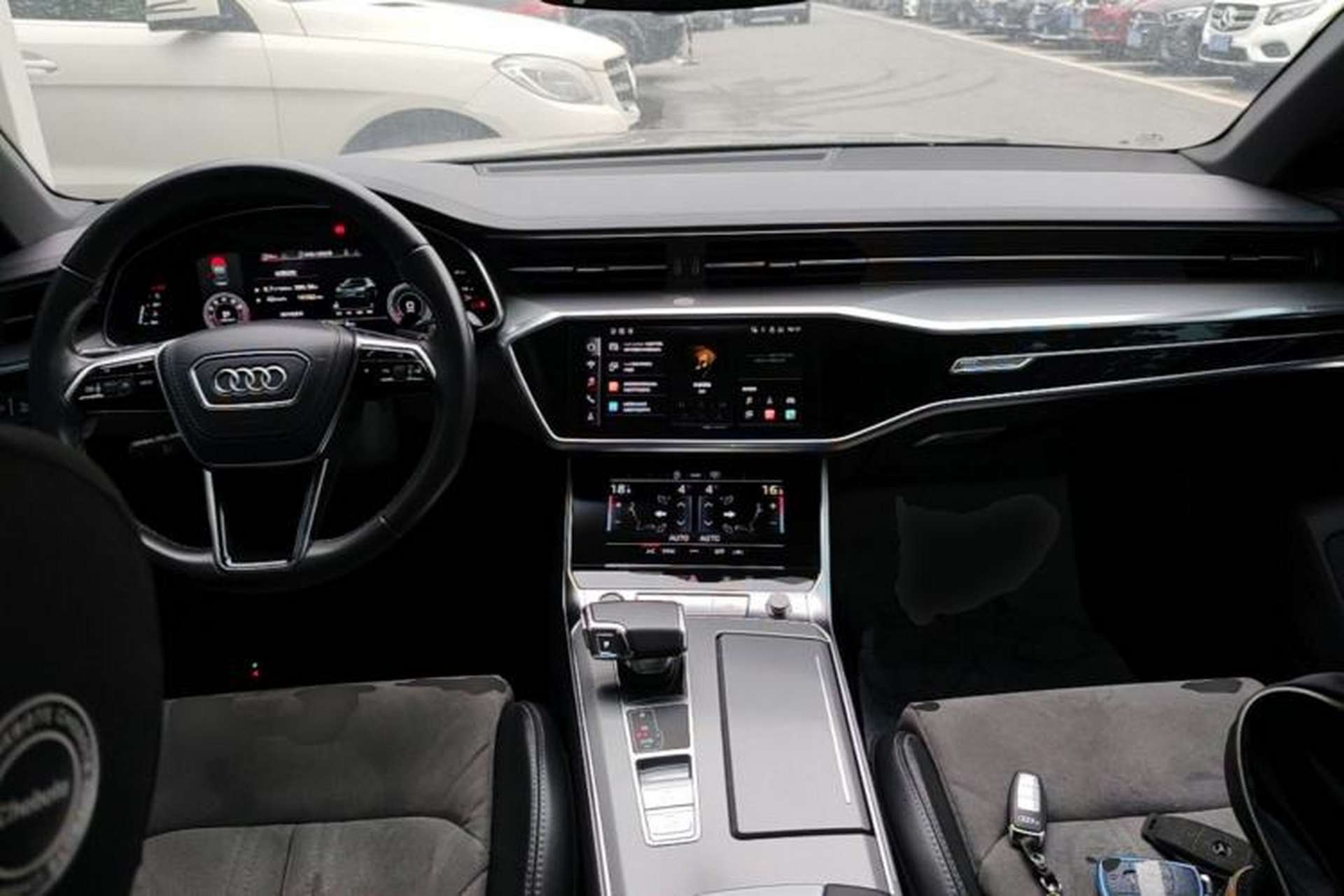 Used Audi A6L 2023 45 TFSI Prestige Dynamic Edition Center Console