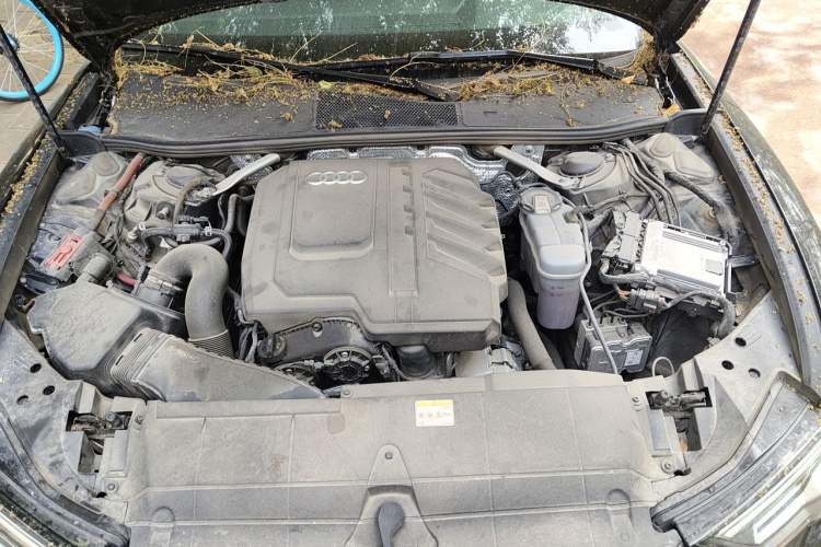 Used Audi A6L 2023 Revised 40 TFSI Luxury Dynamic Edition Engine Bay