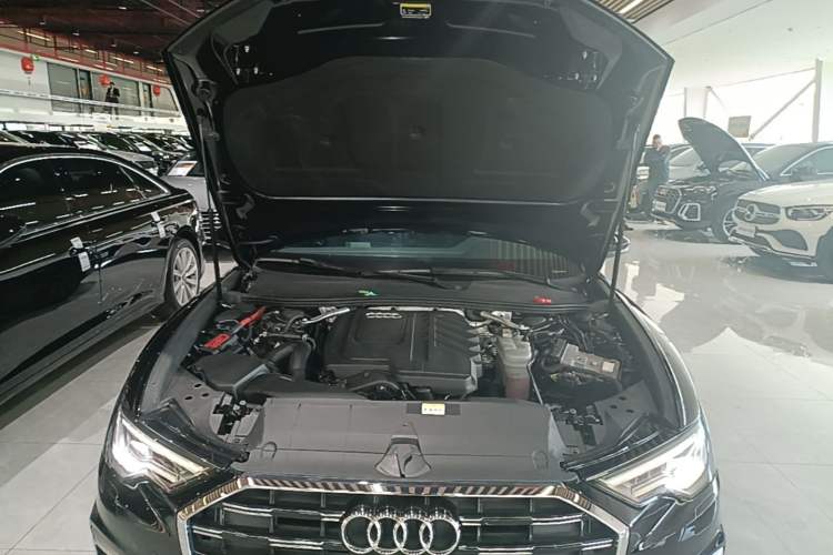 Used Audi A6L 2023 Revised 45 TFSI Prestige Dynamic Edition Engine Bay