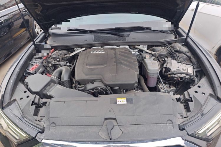 Used Audi A6L 2023 Revised 45 TFSI Prestige Dynamic Edition Engine Bay