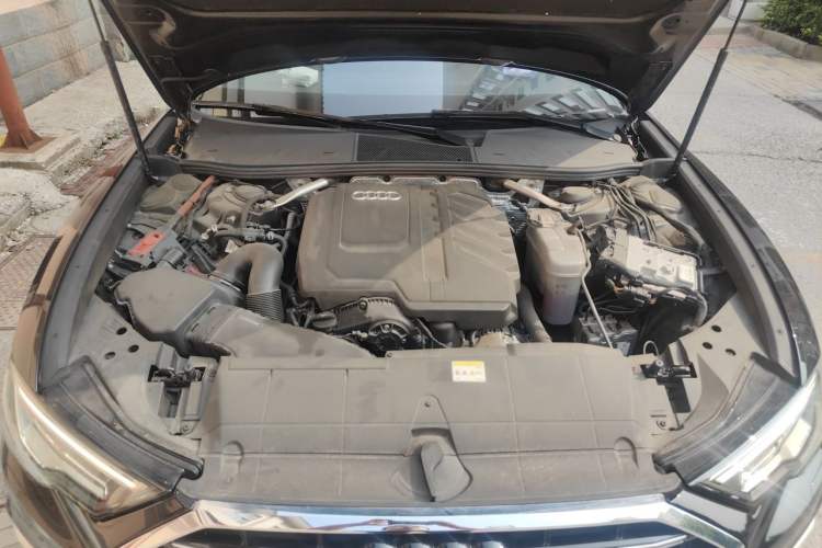 Used Audi A6L 2023 Revised 45 TFSI Prestige Dynamic Edition Engine Bay