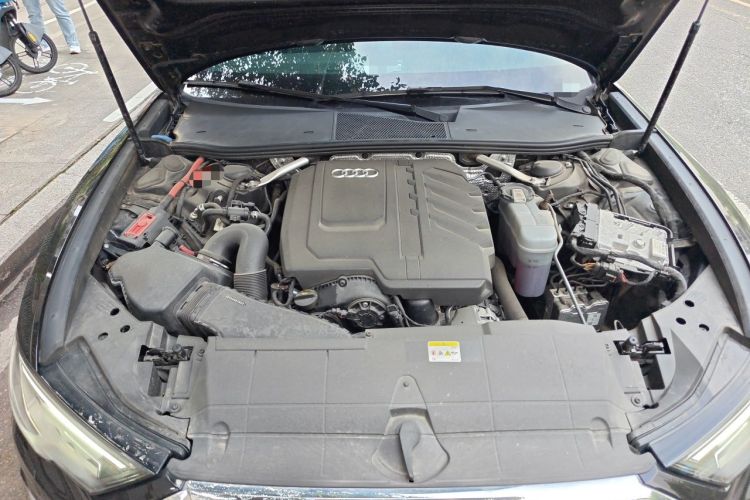 Used Audi A6L 2023 Revised 45 TFSI Prestige Dynamic Edition Engine Bay