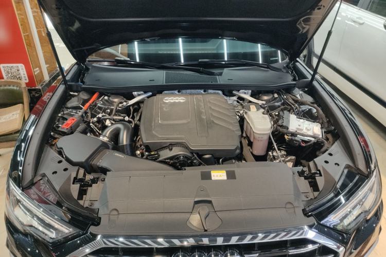 Used Audi A6L 2023 Revised 45 TFSI Prestige Dynamic Edition Engine Bay