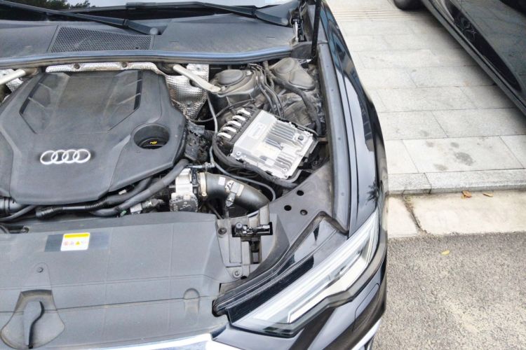 Used Audi A6L 2023 Updated 55 TFSI quattro Prestige Dynamic Edition Engine Bay Left