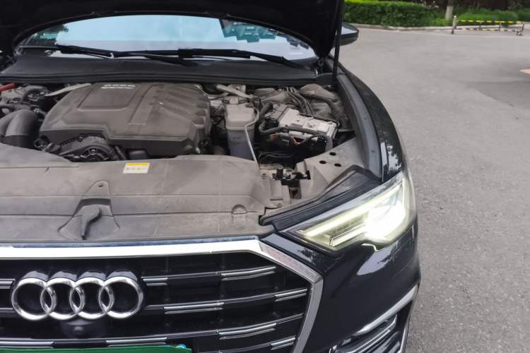 Used Audi A6L 2023 Revised 45 TFSI Prestige Dynamic Edition Engine Bay Left