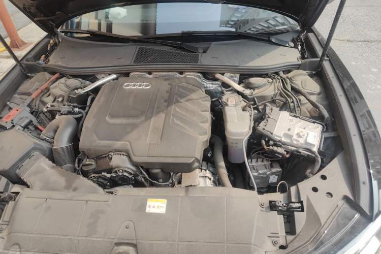 Used Audi A6L 2023 Revised 45 TFSI Prestige Dynamic Edition Engine Bay Left