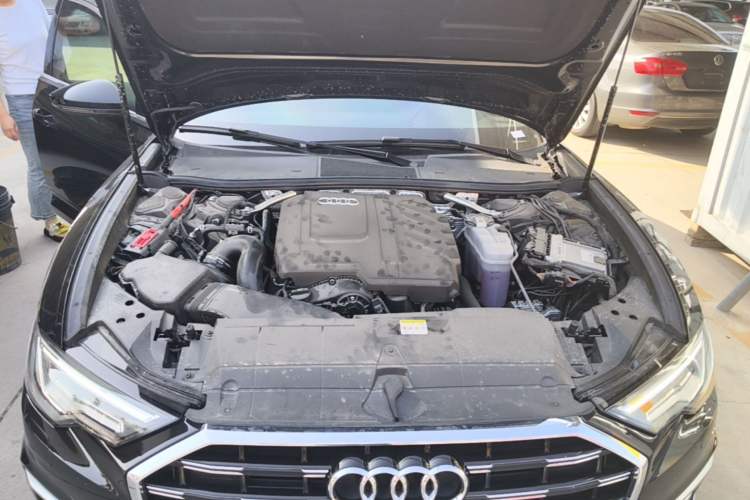 Used Audi A6L 2023 Revised 40 TFSI Luxury Dynamic Edition Engine Bay