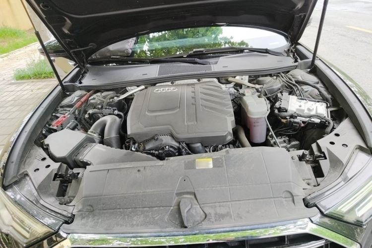 Used Audi A6L 2023 Revised 45 TFSI Prestige Dynamic Edition Engine Bay