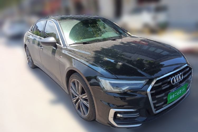 Used Audi A6L 2023 Updated 45 TFSI quattro Prestige Dynamic Edition Front Right 45 Deg