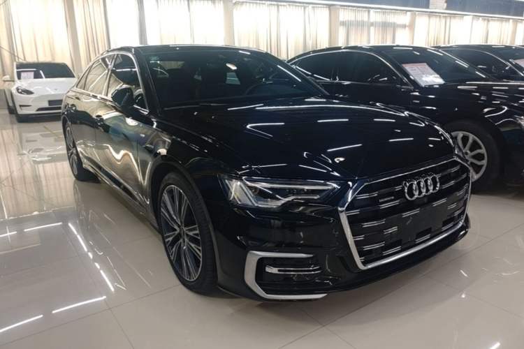 Used Audi A6L 2023 Revised Edition 45 TFSI quattro Prestige Dynamic Version Front Right 45 Deg